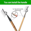 Carbon Steel Garden Hand Rake Farm Tool